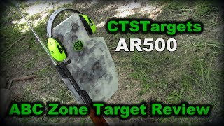 CTSTargets ABC Zone steel targetstand Review [upl. by Neva]