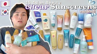 I tested EVERY AFFORDABLE KoreanJapanese SUNSCREEN so you dont have to [upl. by Kling322]