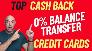 Top 6 Balance Transfer CASH BACK Credit Cards [upl. by Aziar416]