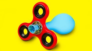 7 CRAZY FIDGET SPINNER TRICKS [upl. by Ahsinor]