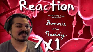 Princess Bubblegum has a BROTHER  Bonnie and Neddy  Adventure Time 7x1 REACTION [upl. by Leahciam]