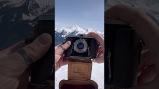 Shooting Mountains On A 1940s Film Camera 🗻📸 expiredfilmclub filmcamera mountains shorts fyp [upl. by Orvan814]