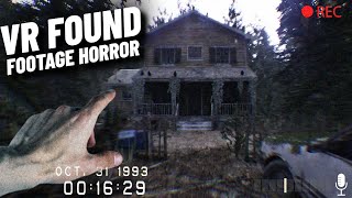 This FOUND FOOTAGE VR Game Feels WAY TOO REAL  Unreal Engine 5 Horror in VR UEVR [upl. by Oab388]