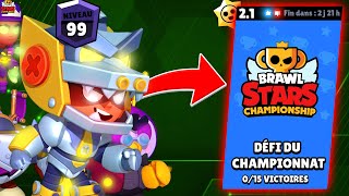 JE REPARTICIPE AU CHAMPIONSHIP SUR BRAWL STARS incroyablePARTIE 21 [upl. by Anivek856]