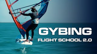 How to Gybe  Windfoiling [upl. by Aneeb]