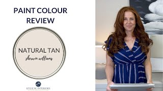 Paint Colour Review Natural Tan Sherwin Williams SW 7567 [upl. by Riamu]