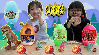 Trò chơi săn trứng khủng long vui nhộn 💎 AnAn ToysReview TV 💎 [upl. by Kornher]