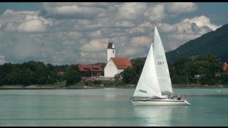 Forggensee Germany HD 1080p [upl. by Aivan320]