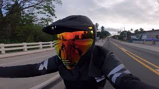 Icon Airflite Helmet Rubatone  Test Ride [upl. by Uta]