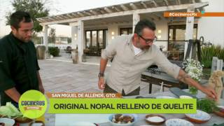 Gastronomía Mexicana Nico prepara parrillada de verduras y setas  Cocineros Mexicanos [upl. by Down602]