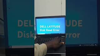 Dell Disk Read error quick fix Solution [upl. by Anatnas]