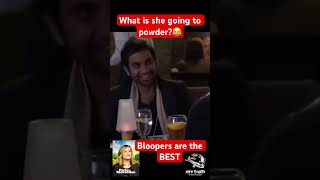 Parks and Recreation Bloopers  powder her nose  outtakes  funny  TV Recommendations [upl. by Yrmac]