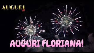 Buon Compleanno Floriana 🥳 Tanti Auguri [upl. by Sorac]