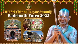 HH Sri Chinna Jeeyar Swamiji Badrinath Yatra 2023  BadrinathTemple  ChinnaJeeyarSwamy [upl. by Voleta]