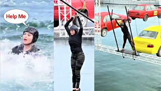 Khatron Ke Khiladi Season 11 Episode 3 Stunts  Divyanka Tripathi Drowns In Water [upl. by Doria394]