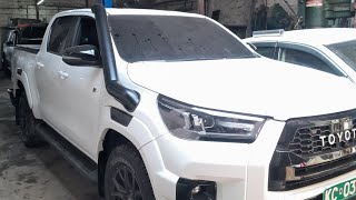 Toyota Hilux GR Exhaust and Snorkel modifications at Weld Hack Customization Garage [upl. by Obola752]