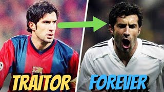 The Real Reason why Figo BETRAYED Barcelona [upl. by Daukas695]