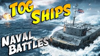 TOG 2 BATTLESHIPS GAMEPLAY World of Tanks April Fools [upl. by Airdnat]