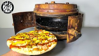 ‏Restoration worn out pizza ovenGrandmas device [upl. by Calvert]