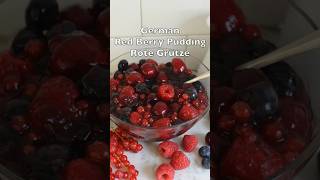 Delicious German Red Berry Pudding [upl. by Nikolos]