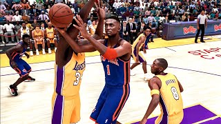 NBA 2K  Anfernee Hardaway DoubleDouble Highlights 40 PTS amp 12 AST vs Kobe amp Shaq [upl. by Thurstan]