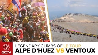 Alpe DHuez Vs Mont Ventoux Which Is The Toughest Most Legendary Climb Of Le Tour De France [upl. by Millian]