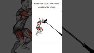 LANDMINE SQUATS shortsviral shortvideo viralvideo viralshorts legday legworkout [upl. by Malka]