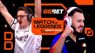 NAVI vs Vitality Highlights – GGBETs Match of LeGGends Double Down [upl. by Ennairda]