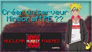 Créer un Serveur Minecraft PE   Nukkit [upl. by Aruam]