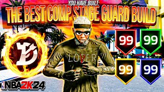 NEW BEST META COMP STAGE GUARD BUILD IN NBA 2K24  BEST BADGES BEST COMP SHOOTING BUILD NBA2K24😱 [upl. by Seldon]