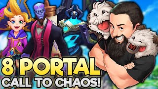 8 Portal  Classic Portal Game with a Call to Chaos Spice  TFT Magic amp Mayhem  Teamfight Tactics [upl. by Toh]