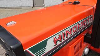 Hinomoto E1804 4wd  1109 Draaiuren  Miditrekker [upl. by Thisbee]