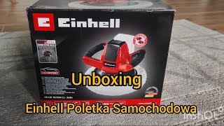 POLERKA AKUMULATOROWA CECB 18254 LiSolo EINHELL 4K Unboxing [upl. by Antipas]