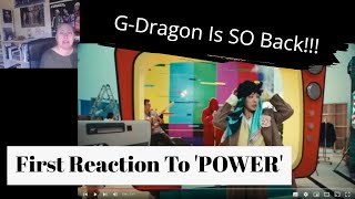 First Time Watching GDragons POWER – Is The King of KPop Back [upl. by Aisinoid]