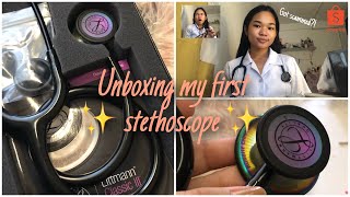 Littmann Classic III Stethoscope Unboxing FREE ENGRAVING PHILIPPINES [upl. by Enelec]