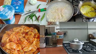 tortellini pasta amp Perugu talipu  oka roju na inti vanta [upl. by Napra]