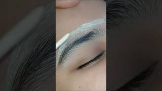 EYEBROW WAX Eyebrow threadingtrending viral ytshorts youtube [upl. by Humpage]