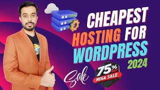 Cheapest Hosting for WordPress 2024  Best Cheapest WordPress Hosting [upl. by Khai925]