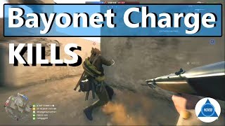 Battlefield 1 Bayonet Charge Compilation [upl. by Naej]