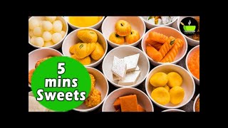 5 mins Sweets Recipes  Quick amp Easy Sweets Recipe  Indian Sweets Recipe  Easy Desserts Recipe [upl. by Ola]