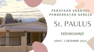 MISA PEMBERKATAN GEREJA Stasi ST PAULUS Kedungharjo oleh RP Antonius Wahyuliana CM Vikep Madiun [upl. by Evoy]