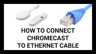 How to Connect an Ethernet Cable to Chromecast with Google TV for Faster Streaming [upl. by Megargee]