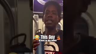 Guy on train asks for 🥦 Follow HakiOfficialviralvideo subway funny [upl. by Nolana]