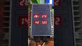 actual test of my new 400 watts elejoy mppt solar charge controller [upl. by Ahsielat498]