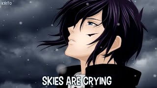 Nightcore  Skyscraper Lyrics Male version [upl. by Elah]