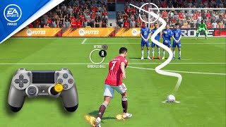 FIFA 22 KnuckleballPower Free Kick Tutorial [upl. by Saticilef]