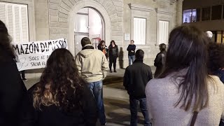 Concentració a Banyoles en suport als afectats per la DANA a València [upl. by Arreis420]