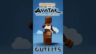 AVATAR FITS shorts robloxshorts avatarlastairbender airbender robloxavataridea robloxanime [upl. by Kuska]