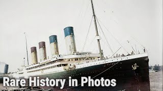 The Epic Story of RMS Olympic  Rare History in Photos [upl. by Nosemaj919]