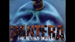 Pantera  5 Minutes Alone Drums [upl. by Elene]